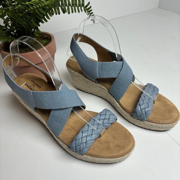 Sonoma Goods For Life® Coraa Espadrille Wedge Sandals Size 10M - Picture 3 of 10